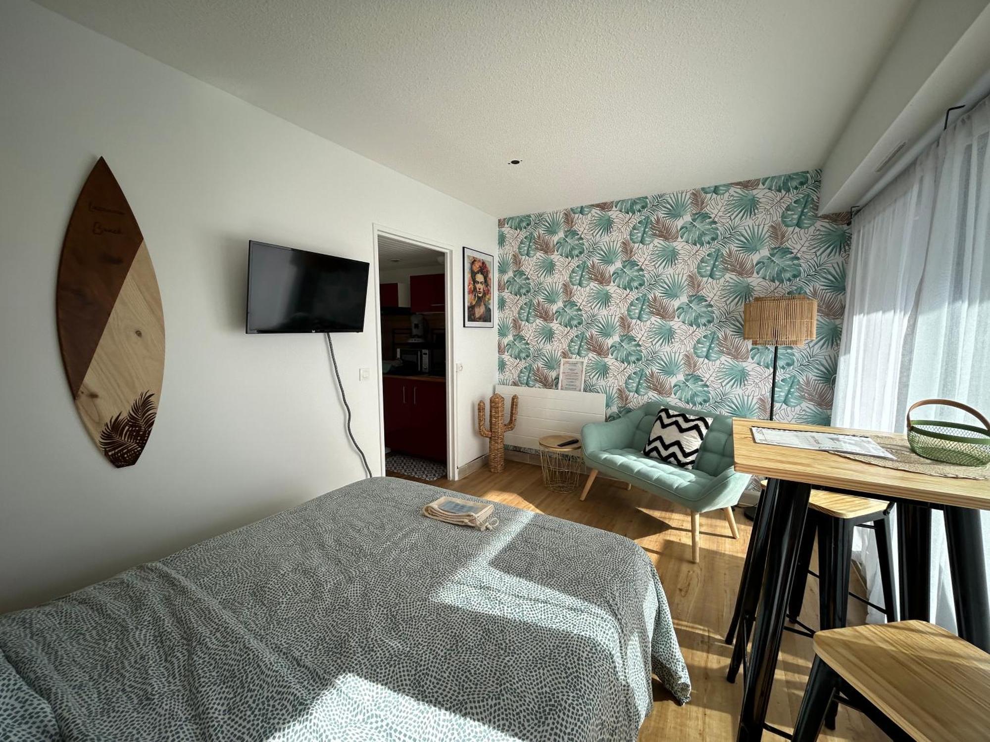 Cosy Studio Avec Vue Sur L'Ocean Lacanau Kültér fotó