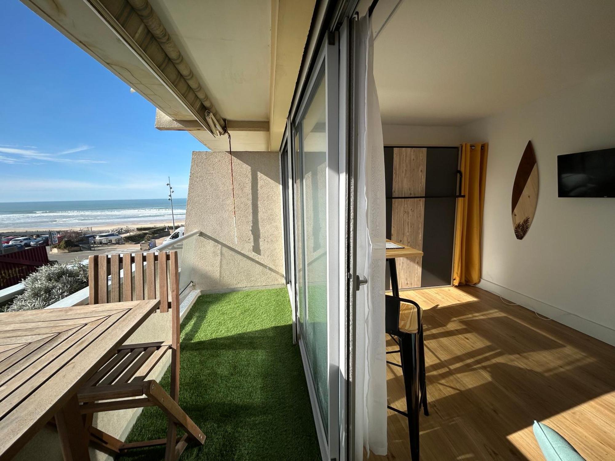 Cosy Studio Avec Vue Sur L'Ocean Lacanau Kültér fotó